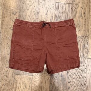 Filson Rust Red Men’s Flat Front Shorts